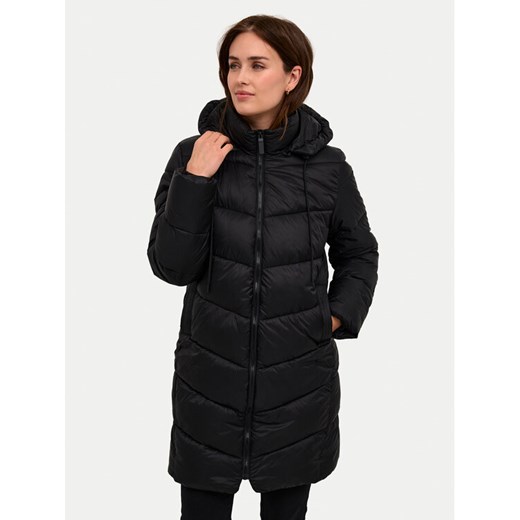 Kaffe Kurtka zimowa Susanne 10508810 Czarny Regular Fit ze sklepu MODIVO w kategorii Kurtki damskie - zdjęcie 186233239