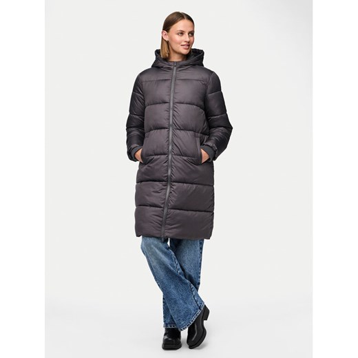 Pieces Kurtka zimowa 17115627 Szary Regular Fit ze sklepu MODIVO w kategorii Kurtki damskie - zdjęcie 186233266