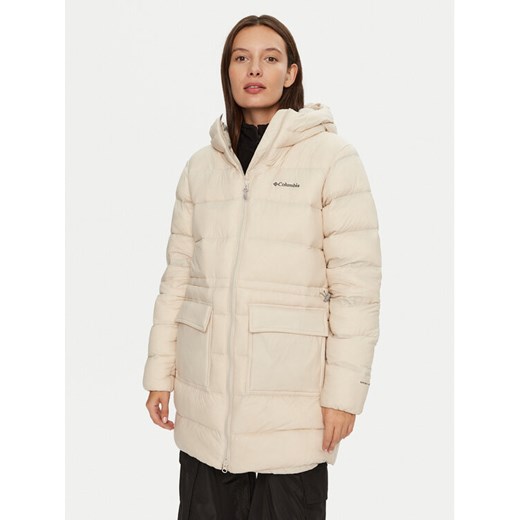 Columbia Płaszcz zimowy Harmony Falls™ 2085343 Beżowy Regular Fit ze sklepu MODIVO w kategorii Kurtki damskie - zdjęcie 186233359