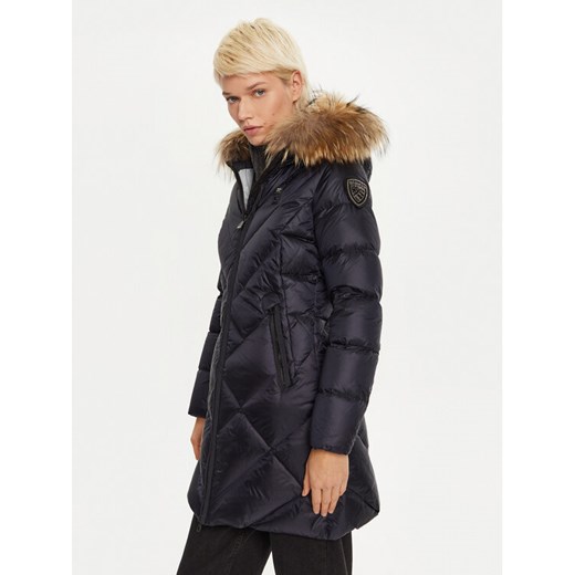 Blauer Płaszcz zimowy 24WBLDK03052 Granatowy Regular Fit S MODIVO