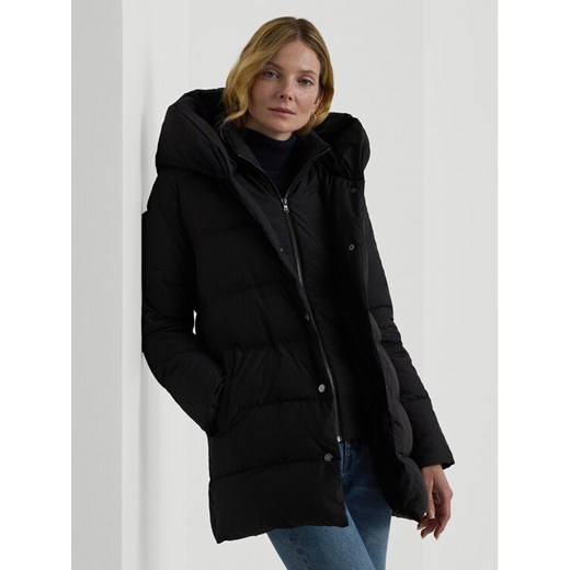 LAUREN RALPH LAUREN Płaszcz zimowy 297962420002 Czarny Oversize L MODIVO