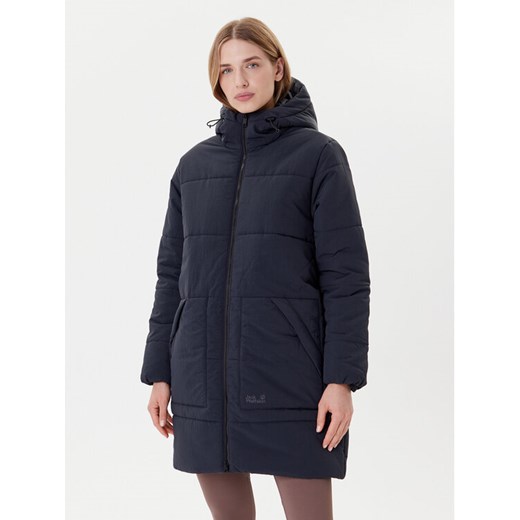 Jack Wolfskin Kurtka zimowa Northern Lite Coat A65067 Granatowy Regular Fit ze sklepu MODIVO w kategorii Kurtki damskie - zdjęcie 186233606