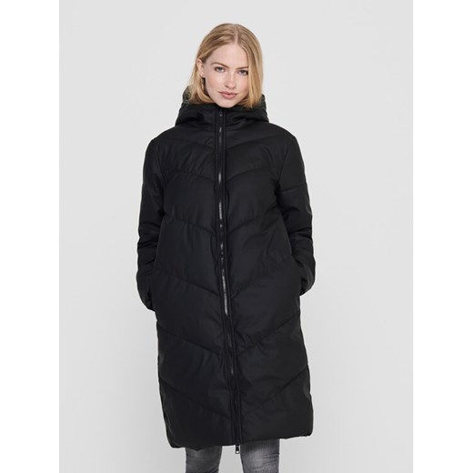 JDY Płaszcz zimowy 15217556 Czarny Regular Fit ze sklepu MODIVO w kategorii Płaszcze damskie - zdjęcie 186233646