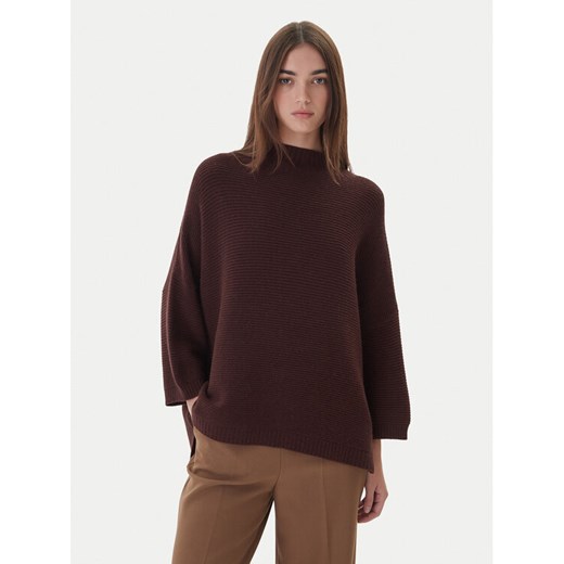 Kontatto Sweter 3M0848C Brązowy Relaxed Fit ze sklepu MODIVO w kategorii Swetry damskie - zdjęcie 186233687