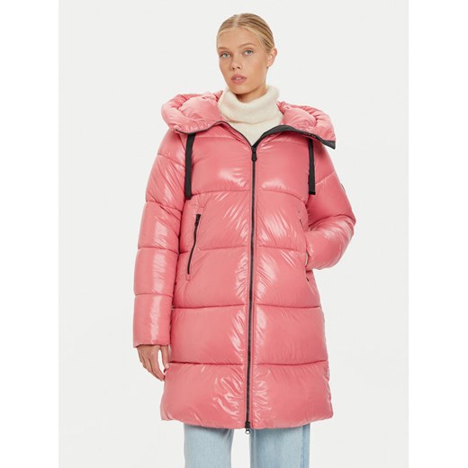 Save The Duck Kurtka zimowa D45510W LUCK19 Różowy Regular Fit ze sklepu MODIVO w kategorii Kurtki damskie - zdjęcie 186233688