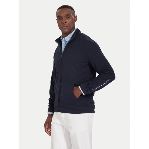 Tommy Hilfiger Bluza UM0UM03688 Granatowy Regular Fit ze sklepu MODIVO w kategorii Bluzy męskie - zdjęcie 186233689