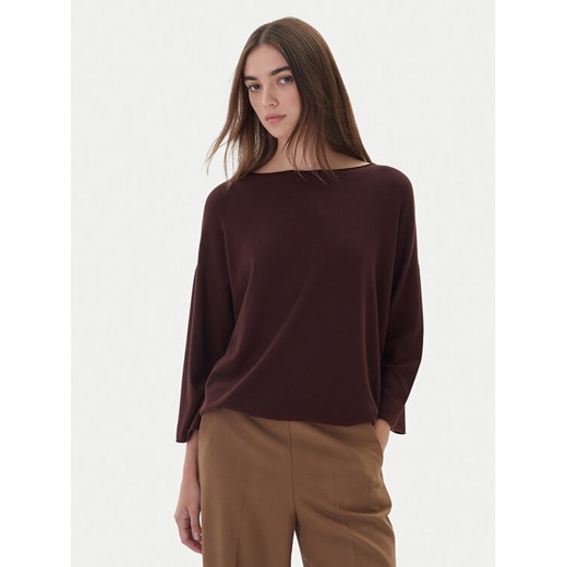 Kontatto Sweter 3M0801C Brązowy Regular Fit ze sklepu MODIVO w kategorii Swetry damskie - zdjęcie 186233695