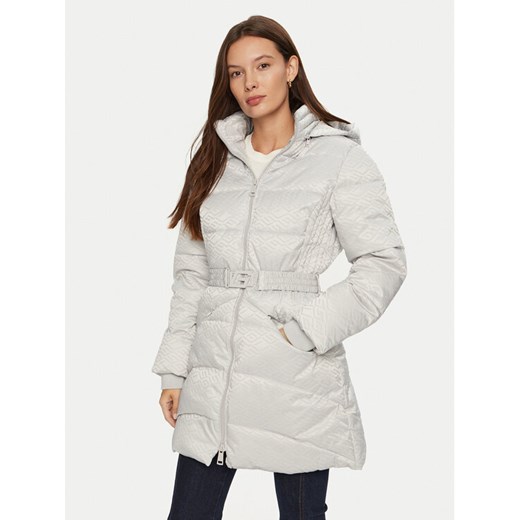 Guess Kurtka zimowa Seline W4BL58 WGL72 Szary Regular Fit ze sklepu MODIVO w kategorii Kurtki damskie - zdjęcie 186233719