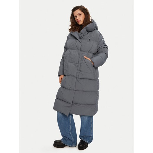 Blauer Kurtka puchowa 24WBLDK03297 Szary Regular Fit ze sklepu MODIVO w kategorii Kurtki damskie - zdjęcie 186233776