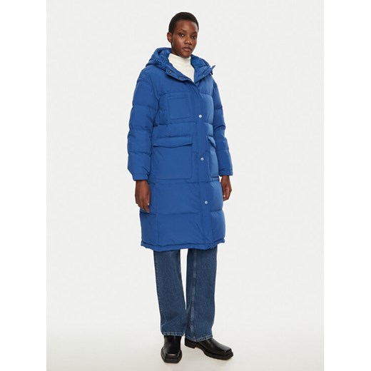 United Colors Of Benetton Kurtka puchowa 2JF8DN060 Niebieski Regular Fit ze sklepu MODIVO w kategorii Kurtki damskie - zdjęcie 186233789