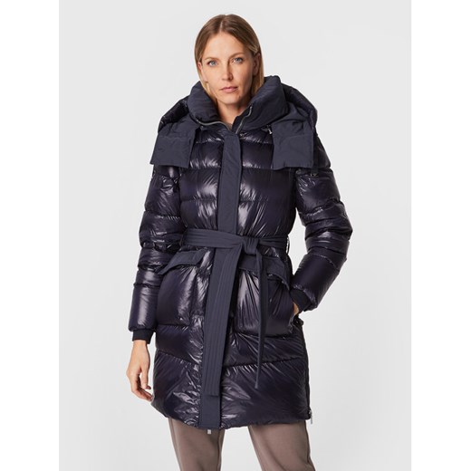 Diego M Kurtka puchowa 22IM-R432 Granatowy Slim Fit ze sklepu MODIVO w kategorii Kurtki damskie - zdjęcie 186233905