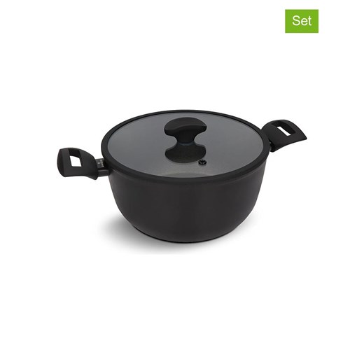 Zwieger 2-częściowy zestaw &apos;&apos;Thermo&apos;&apos; w kolorze czarnym - 4,4 l ze sklepu Limango Polska w kategorii Garnki - zdjęcie 186237927