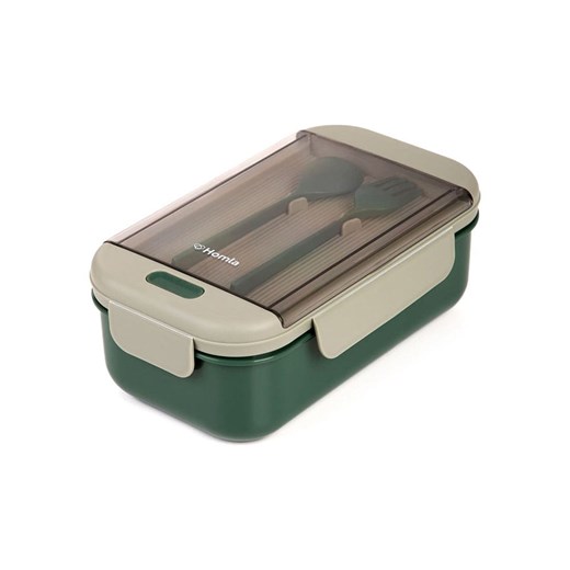 Homla Pojemnik &quot;Boxie&quot; w kolorze zielonym na lunch - 540 ml Homla onesize okazyjna cena Limango Polska