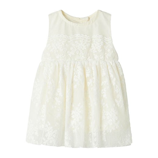 name it Sukienka "Spencer" w kolorze kremowym - id: 17661263 - marki Name It - 186238417 name it Sukienka "Spencer" w kolorze kremowym ze sklepu Limango Polska w kategorii Sukienki niemowlęce - zdjęcie 186238417