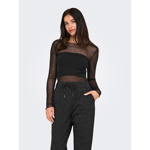 JDY Koszulka w kolorze czarnym ze sklepu Limango Polska w kategorii Bluzki damskie - zdjęcie 186238638
