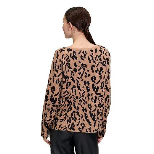 Betty Barclay Sweter w kolorze karmelowo-czarnym 38 promocja Limango Polska