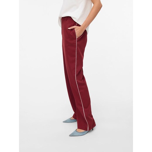Vero Moda Spodnie w kolorze bordowym Vero Moda 34/L32 okazja Limango Polska