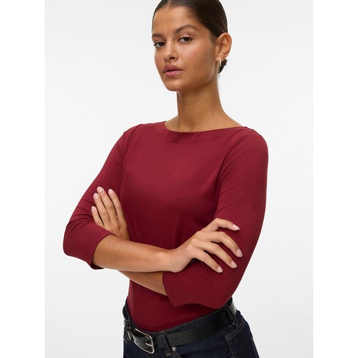 Vero Moda Koszulka w kolorze czerwonym Vero Moda L okazyjna cena Limango Polska