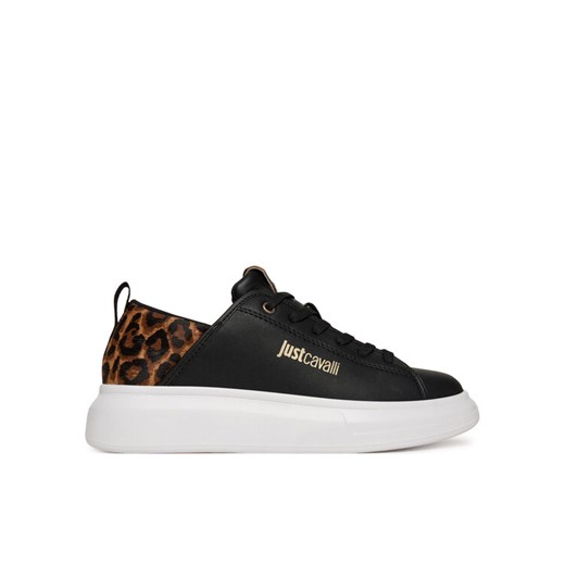 Sneakersy Just Cavalli 79RA3SB7 ZPB58 Czarny ze sklepu eobuwie.pl w kategorii Buty sportowe damskie - zdjęcie 186241525