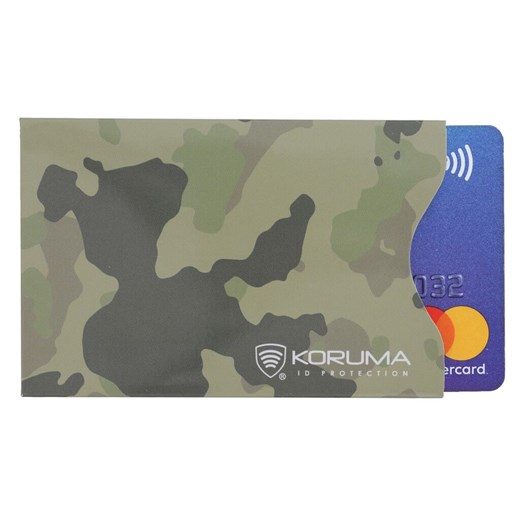 Metalizowane etui chroniące przed nieautoryzowanym odczytem kart zbliżeniowych (pustynne moro) pionowe ze sklepu Koruma ID Protection w kategorii Etui - zdjęcie 186242869