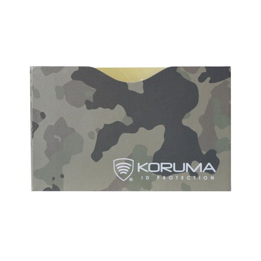 Ekranowane etui chroniące przed nieautoryzowanym odczytem kart zbliżeniowych (pustynne moro) poziome ze sklepu Koruma ID Protection w kategorii Etui - zdjęcie 186243047
