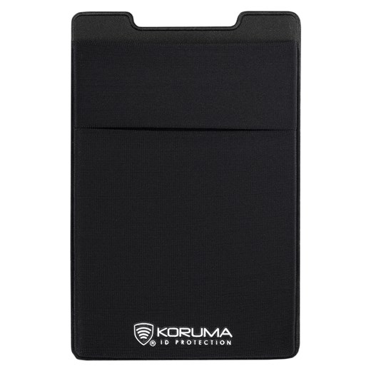 Przyklejane etui z lycra na kartę (czarny) - id: 712 - marki Koruma - 186243369 Przyklejane etui z lycra na kartę (czarny) ze sklepu Koruma ID Protection w kategorii Etui - zdjęcie 186243369