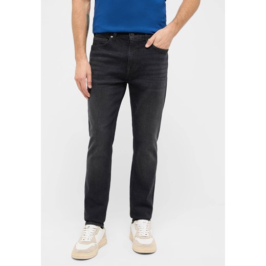 Męskie Spodnie Jeansowe Mustang Style Frisco Skinny Denim Black 1016306 4000 803 ze sklepu YouNeedit.pl w kategorii Jeansy męskie - zdjęcie 186244318