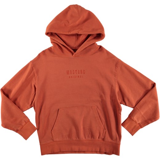 Męska Bluza Nierozpinana Mustang Style Eden Burnt Ochre 1016257 7105 ze sklepu YouNeedit.pl w kategorii Bluzy męskie - zdjęcie 186244487