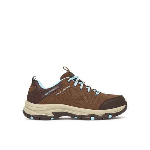 Trekkingi Skechers Trego 180119/CHOC Brązowy ze sklepu eobuwie.pl w kategorii Buty trekkingowe damskie - zdjęcie 186245039