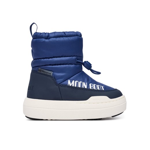 Śniegowce Moon Boot Jr Park Tube Mid Wp 80D3440090 S Granatowy ze sklepu eobuwie.pl w kategorii Buty zimowe dziecięce - zdjęcie 186245046