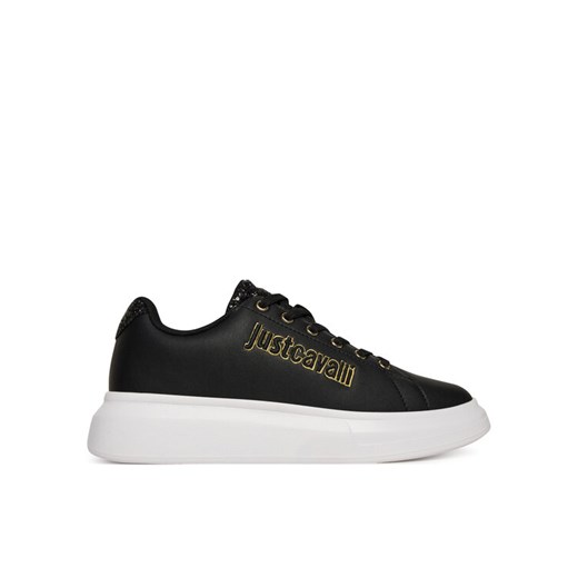 Sneakersy Just Cavalli 79RA3SB3 ZPB46 Czarny ze sklepu eobuwie.pl w kategorii Buty sportowe damskie - zdjęcie 186245055