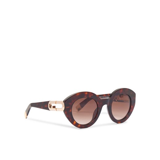 Furla Okulary przeciwsłoneczne WD00157 A.0116 Brązowy ze sklepu MODIVO w kategorii Okulary przeciwsłoneczne damskie - zdjęcie 186245415