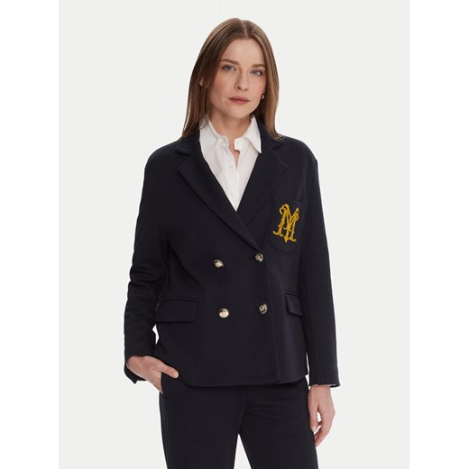 Maryley Marynarka 25IB288/M02/07BL Granatowy Regular Fit ze sklepu MODIVO w kategorii Marynarki damskie - zdjęcie 186245445