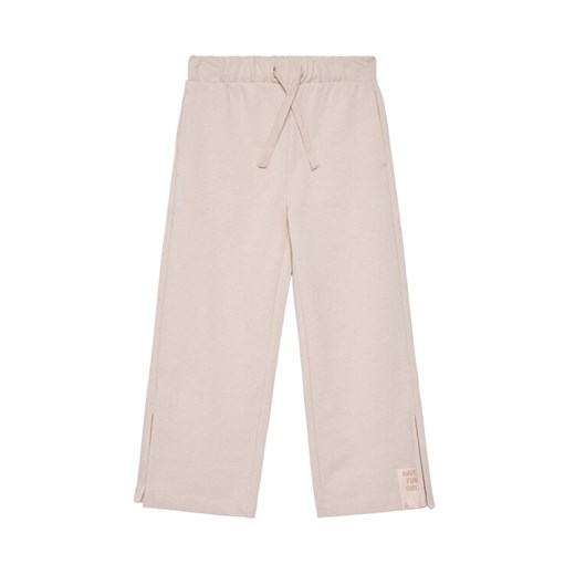 United Colors Of Benetton Spodnie dresowe 3NBMCF06K Różowy Relaxed Fit ze sklepu MODIVO w kategorii Spodnie dziewczęce - zdjęcie 186245457
