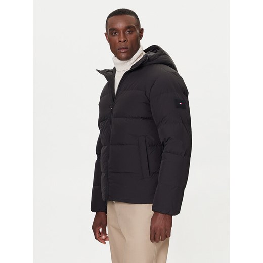 Tommy Hilfiger Kurtka puchowa MW0MW40616 Czarny Regular Fit ze sklepu MODIVO w kategorii Kurtki męskie - zdjęcie 186245486