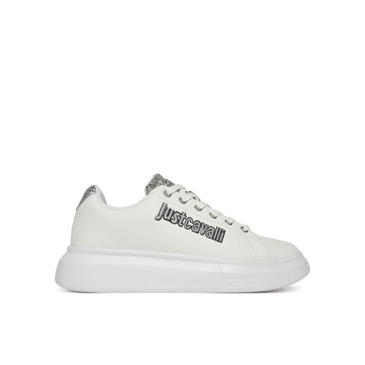 Just Cavalli Sneakersy 79RA3SB3 ZPB46 Biały ze sklepu MODIVO w kategorii Buty sportowe damskie - zdjęcie 186245528