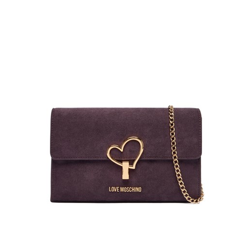 Torebka LOVE MOSCHINO JC4327PP0NKX0650 Fioletowy ze sklepu eobuwie.pl w kategorii Kopertówki - zdjęcie 186247356