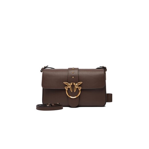 Torebka PINKO Love One Mini Slouchy Fl AI 25-26 PLTT 104524 A0QO Brązowy Pinko OS eobuwie.pl