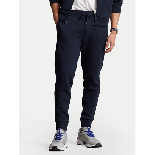 Polo Ralph Lauren Spodnie dresowe 710888283002 Granatowy Regular Fit ze sklepu MODIVO w kategorii Spodnie męskie - zdjęcie 186247767