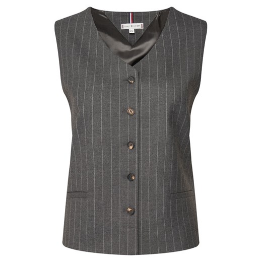 Tommy Hilfiger Kamizelka WW0WW46661 Szary Regular Fit ze sklepu MODIVO w kategorii Kamizelki damskie - zdjęcie 186247795