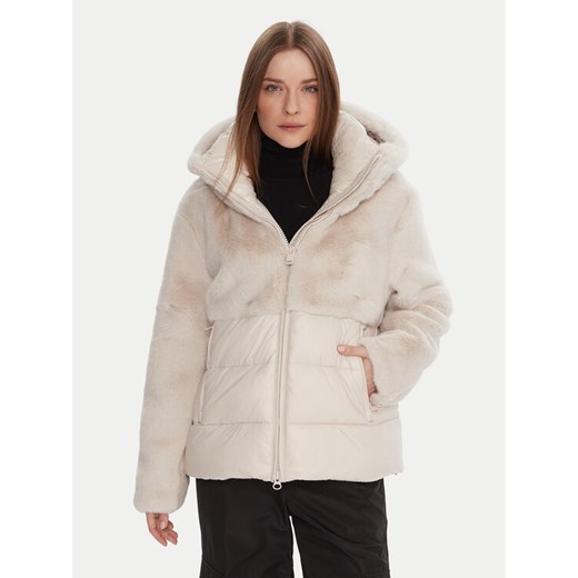 Blauer Futro 25WBLDC02178 Écru Regular Fit ze sklepu MODIVO w kategorii Futra damskie - zdjęcie 186247836
