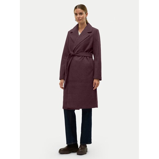 Vero Moda Płaszcz przejściowy Fortuneaya 10278330 Fioletowy Regular Fit ze sklepu MODIVO w kategorii Płaszcze damskie - zdjęcie 186247855