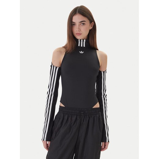adidas Body 2-In-1 Compression JW0119 Czarny Slim Fit - id: 0000305319982 - marki adidas - 186247885 adidas Body 2-In-1 Compression JW0119 Czarny Slim Fit ze sklepu MODIVO w kategorii Bluzki damskie - zdjęcie 186247885
