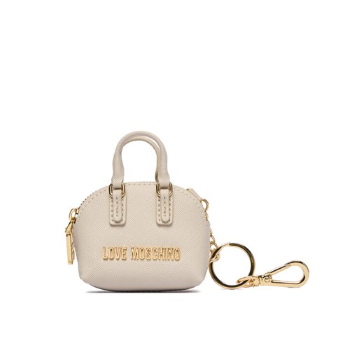 LOVE MOSCHINO Etui na klucze JC5412PP0NKZ0110 Écru ze sklepu MODIVO w kategorii Etui - zdjęcie 186247889