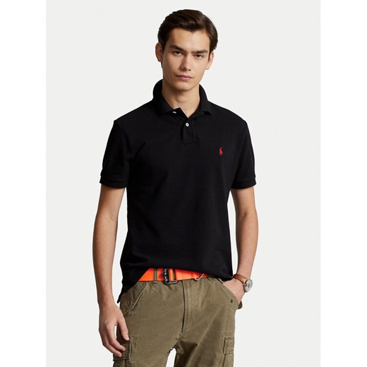 Polo Ralph Lauren Polo Core Replen 710795080 Czarny Slim Fit ze sklepu MODIVO w kategorii T-shirty męskie - zdjęcie 186247945