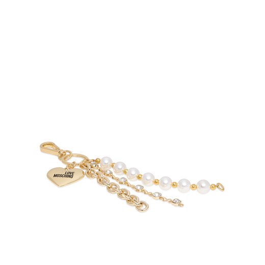 LOVE MOSCHINO Brelok JC5413PP0NL2110A Złoty - id: 8059987825382 - marki Love Moschino - 186247976 LOVE MOSCHINO Brelok JC5413PP0NL2110A Złoty ze sklepu MODIVO w kategorii Breloki - zdjęcie 186247976