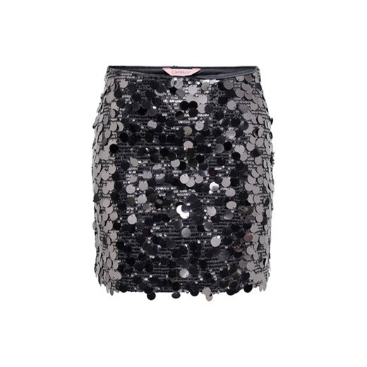 ONLY Spódnica mini Jadel 15336231 Szary Regular Fit M MODIVO