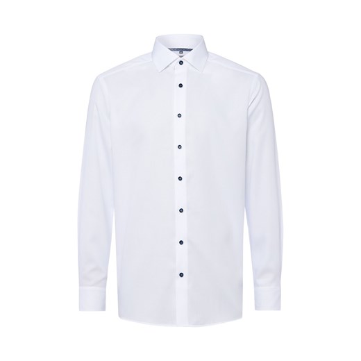Finshley & Harding Koszula męska - Easy Care Mężczyźni Modern Fit Bawełna biały jednolity - id: 785264-0001-00390 - marki Finshley & Harding - 186249177 Finshley & Harding Koszula męska - Easy Care Mężczyźni Modern Fit Bawełna biały jednolity ze sklepu vangraaf w kategorii Koszule męskie - zdjęcie 186249177