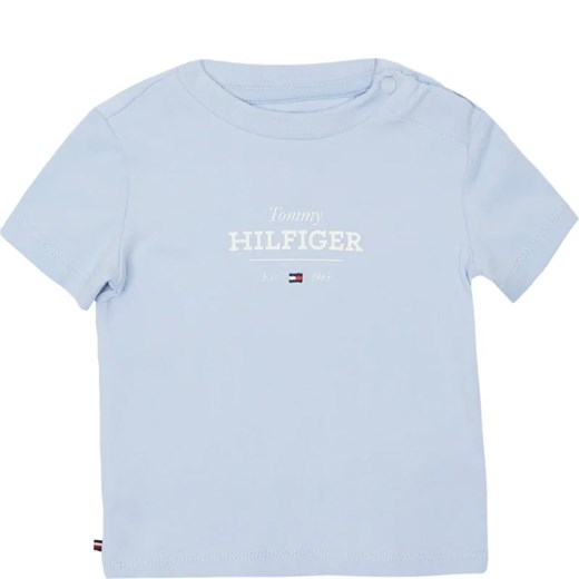 Tommy Hilfiger T-shirt | Regular Fit ze sklepu Gomez Fashion Store w kategorii Bluzki dziewczęce - zdjęcie 186249477