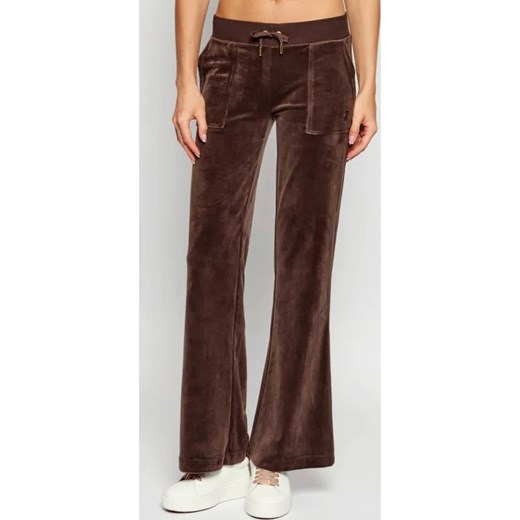 Juicy Couture Spodnie dresowe LAYLA | flare fit | low rise ze sklepu Gomez Fashion Store w kategorii Spodnie damskie - zdjęcie 186250586
